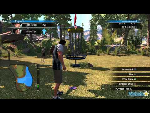 Disc golf video game ps4